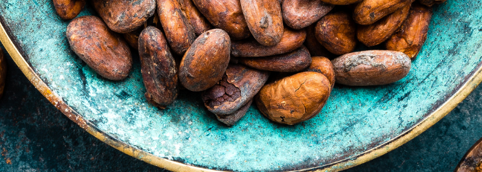 CACAU para alimentos saudáveis