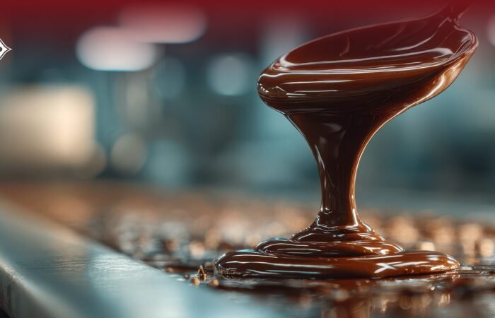 produção de chocolate