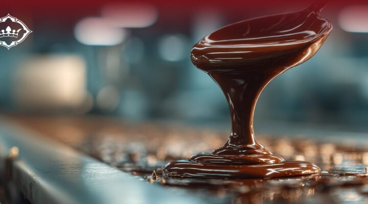 produção de chocolate