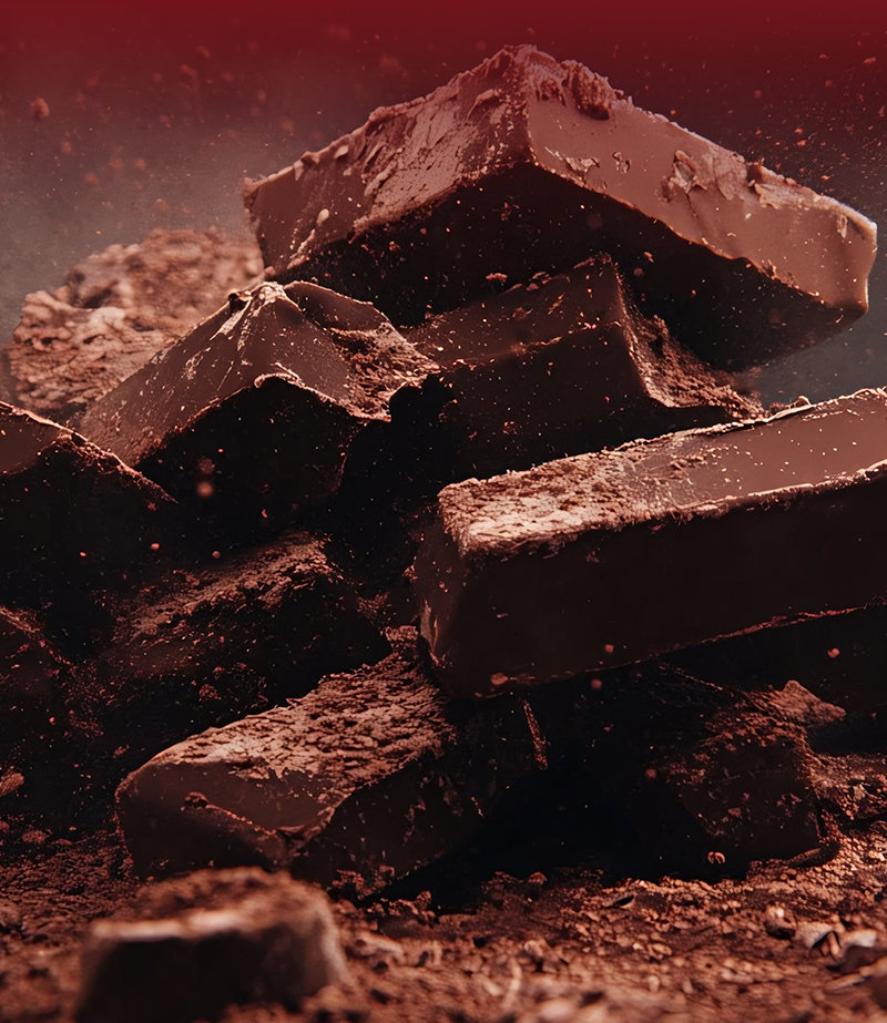 Qual a diferença do chocolate fracionado para o normal